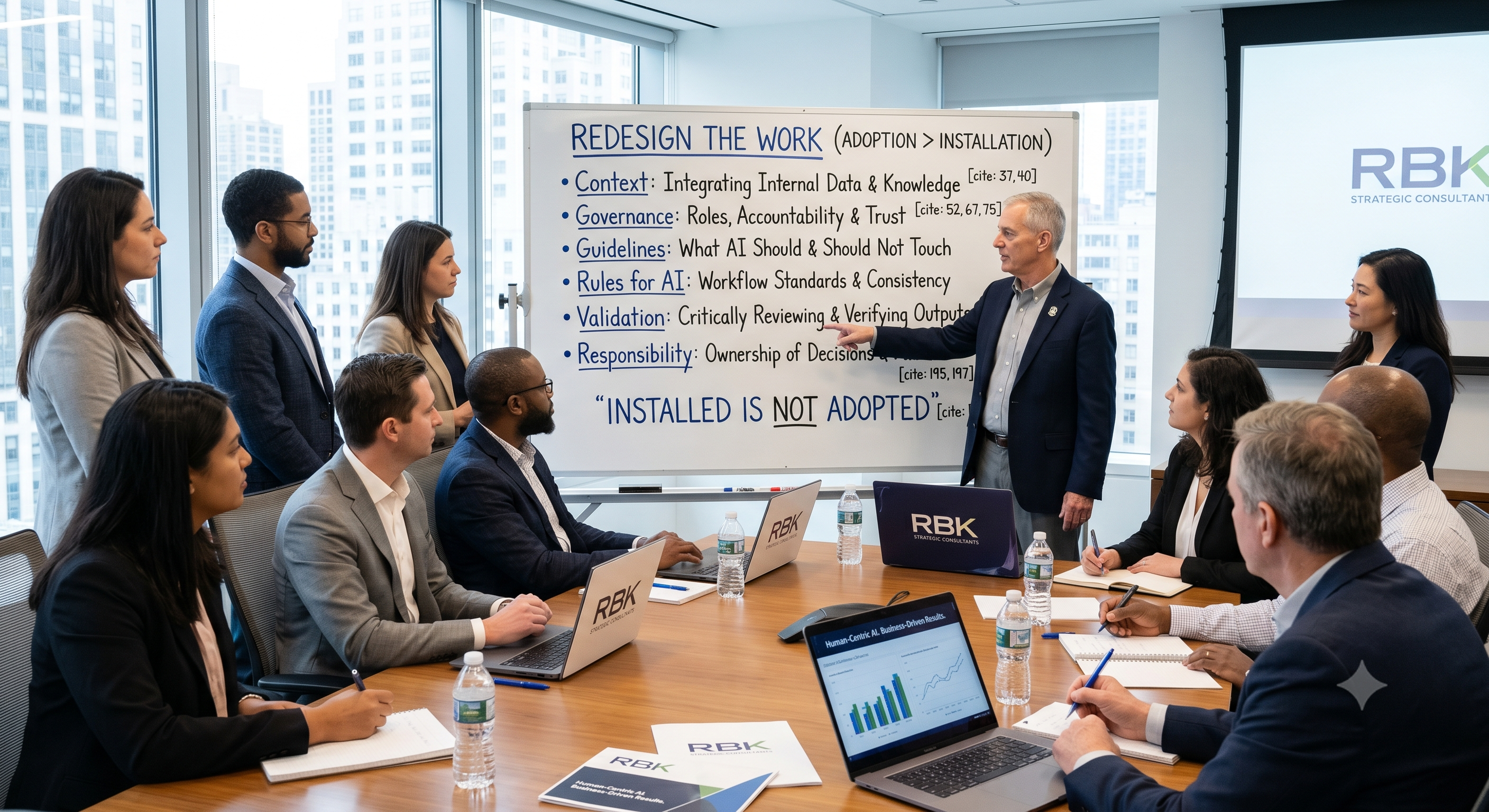 The Redesign Gap: Why AI Is Making Your Teams Busier, Not Better